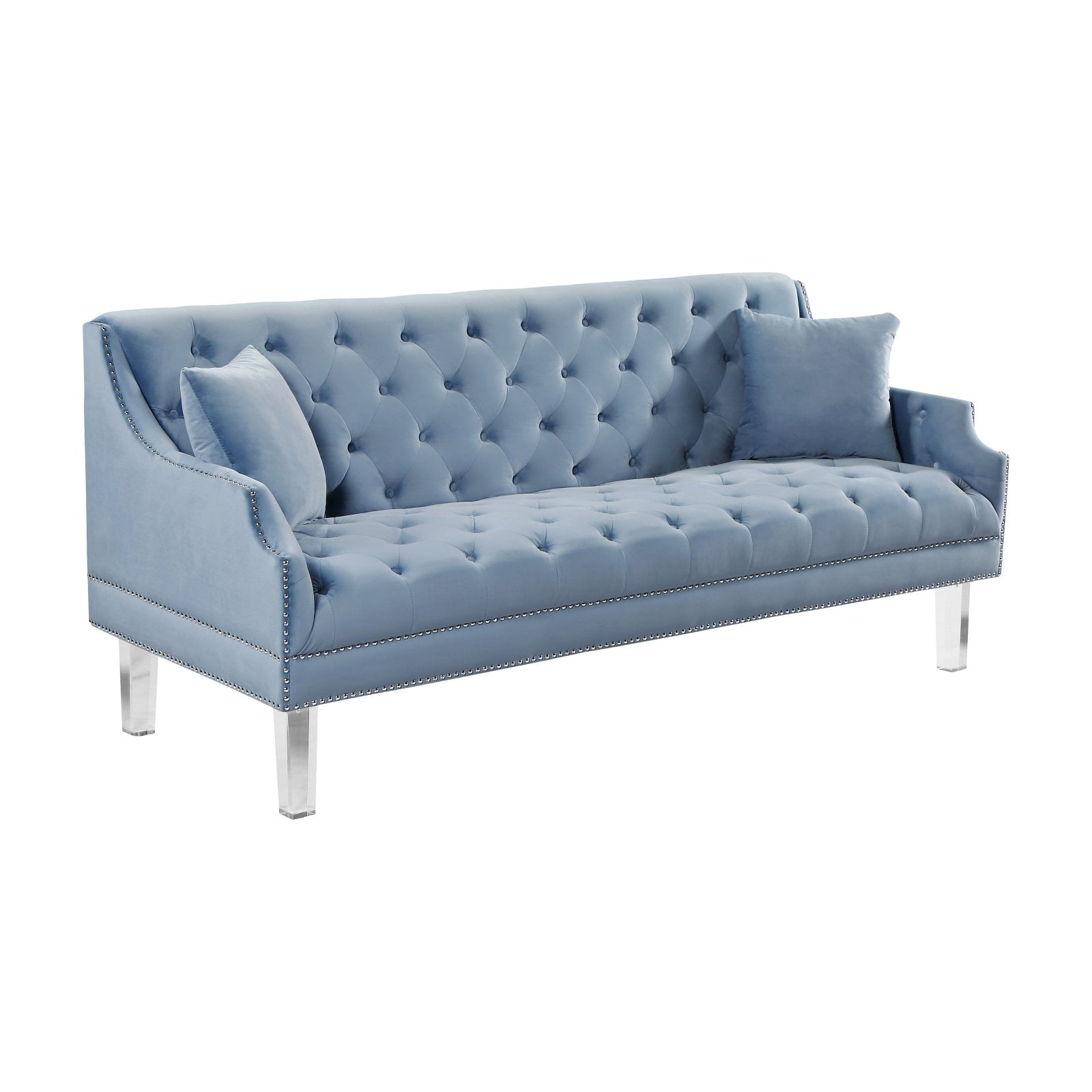 Meridian Furniture Roxy Velvet Sofa Meridian Furniture Roxy Velvet Sofa