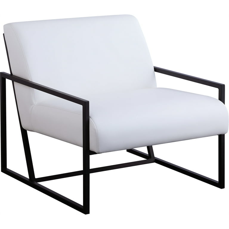 Meridian Furniture Industry Faux Leather Accent Chair Meridian Furniture Industry Faux Leather Accent Chair