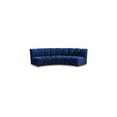 thumbnail image 1 of Meridian Furniture Infinity Navy Velvet 3pc. Modular Sectional, 1 of 11