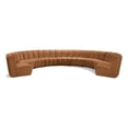 thumbnail image 1 of Meridian Furniture Infinity Saddle Velvet 9pc. Modular Sectional, 1 of 4