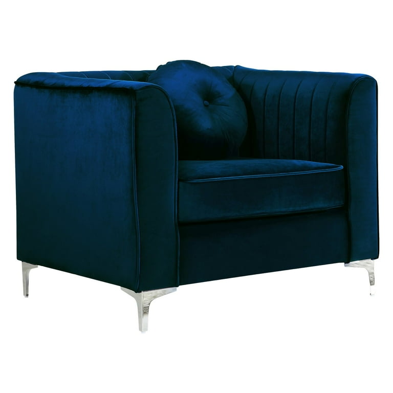 Meridian Furniture Isabelle Velvet Chair Meridian Furniture Isabelle Velvet Chair
