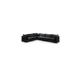thumbnail image 1 of Meridian Furniture Jacob Black Velvet Modular Sectional, 1 of 13