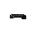 thumbnail image 1 of Meridian Furniture Jacob Black Velvet Modular Sectional, 1 of 10