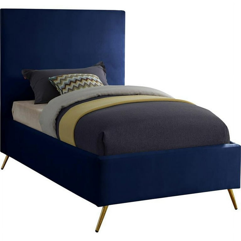 Meridian Furniture Jasmine Velvet Queen Bed Meridian Furniture Jasmine Velvet Queen Bed