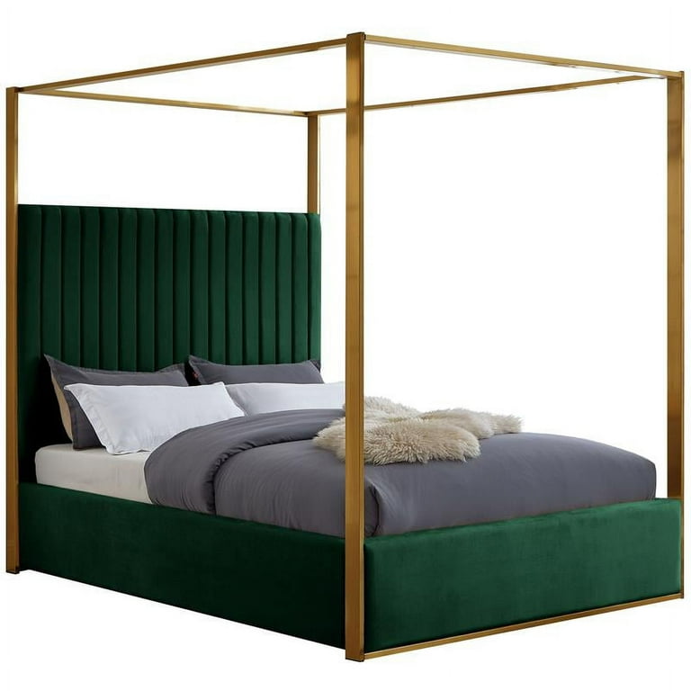 Meridian Furniture Jones Velvet King Bed Meridian Furniture Jones Velvet King Bed