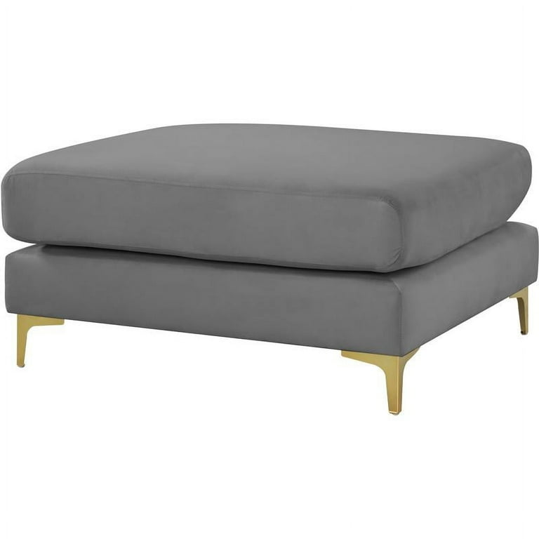 Meridian Furniture Julia Velvet Modular Ottoman Meridian Furniture Julia Velvet Modular Ottoman