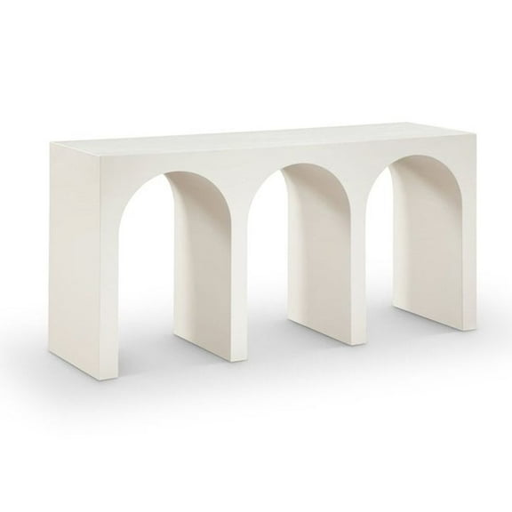 Meridian Furniture June Cream Oak Console Table