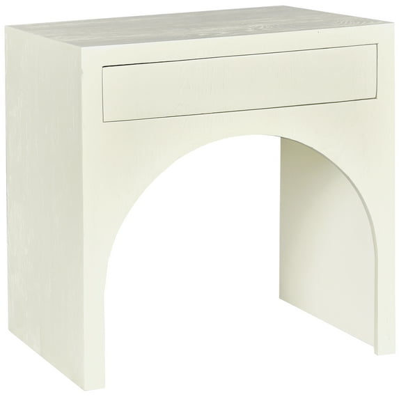 Meridian Furniture June Cream Oak Night Stand