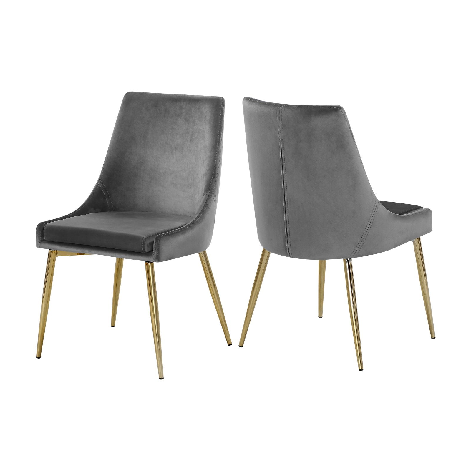 Meridian furniture karina velvet dining chair deals