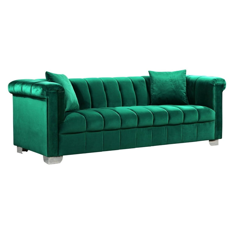 Meridian Furniture Kayla Velvet Loveseat Meridian Furniture Kayla Velvet Loveseat