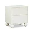 thumbnail image 1 of Meridian Furniture Kent Cream Night Stand, 1 of 9