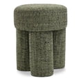 thumbnail image 1 of Meridian Furniture Larson Green Fabric Ottoman/Stool, 1 of 8
