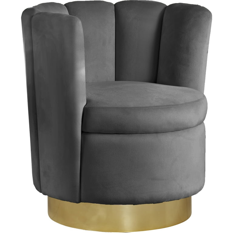 Meridian Furniture Lily Velvet Accent Chair Meridian Furniture Lily Velvet Accent Chair