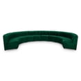 thumbnail image 1 of Meridian Furniture Limitless Green Velvet Modular 10 Piece Sectional, 1 of 13