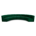 thumbnail image 1 of Meridian Furniture Limitless Green Velvet Modular 7 Piece Sectional, 1 of 13