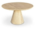 thumbnail image 1 of Meridian Furniture Linette White Oak Dining Table, 1 of 13
