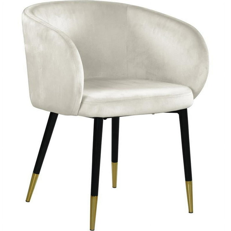 Meridian Furniture Louise Velvet Dining Chair Meridian Furniture Louise Velvet Dining Chair