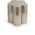 thumbnail image 1 of Meridian Furniture Lucky Silver Iron End Table, 1 of 8
