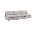 thumbnail image 1 of Meridian Furniture Mackenzie Beige Durable Linen Textured Modular Sofa, 1 of 7