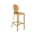 thumbnail image 1 of Meridian Furniture Maddox 29"H Stainless Steel Bar Stool in Gold, 1 of 5