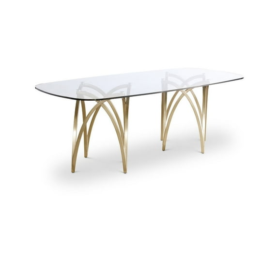 Meridian Furniture Madelyn Gold Dining Table
