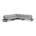 thumbnail image 1 of Meridian Furniture Maldives Grey Water Resisting Outdoor Modular Sectional, 1 of 36