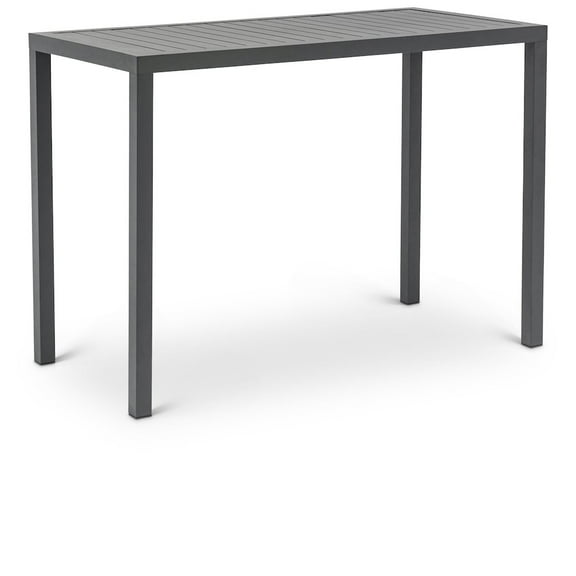 Meridian Furniture Maldives Outdoor Patio Rectangle Bar Table