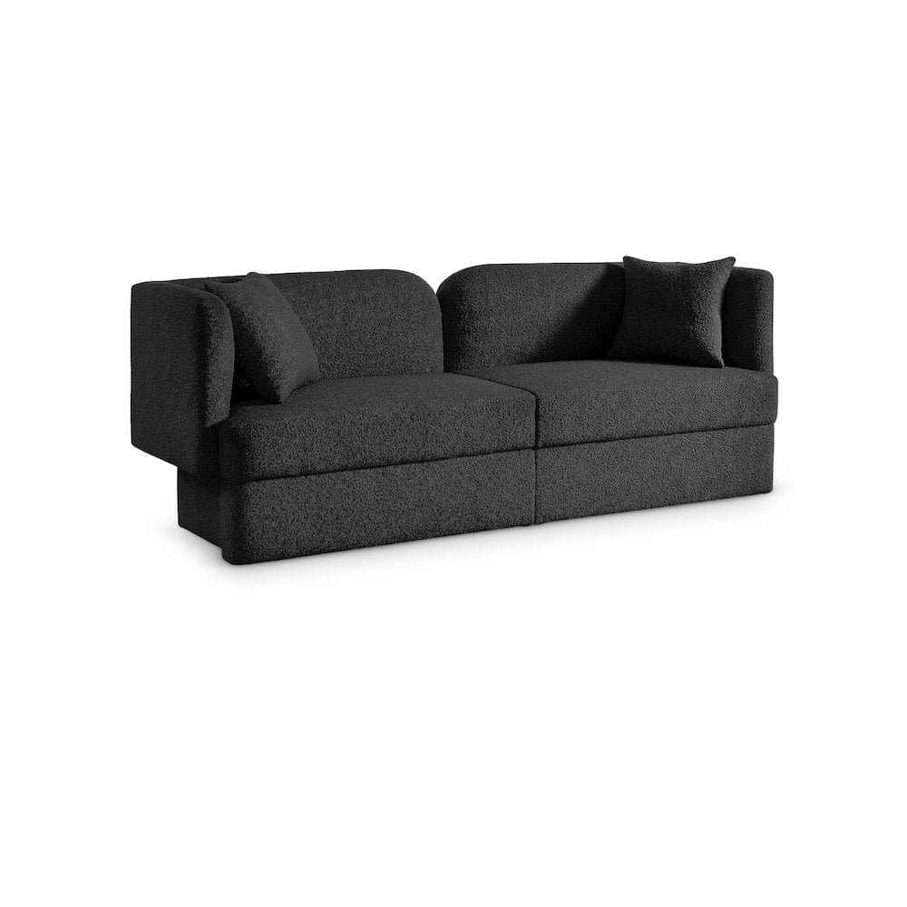 Meridian Furniture Marcel Black Sofa