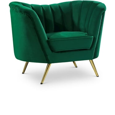 Meridian Furniture Margo Green Velvet Chair