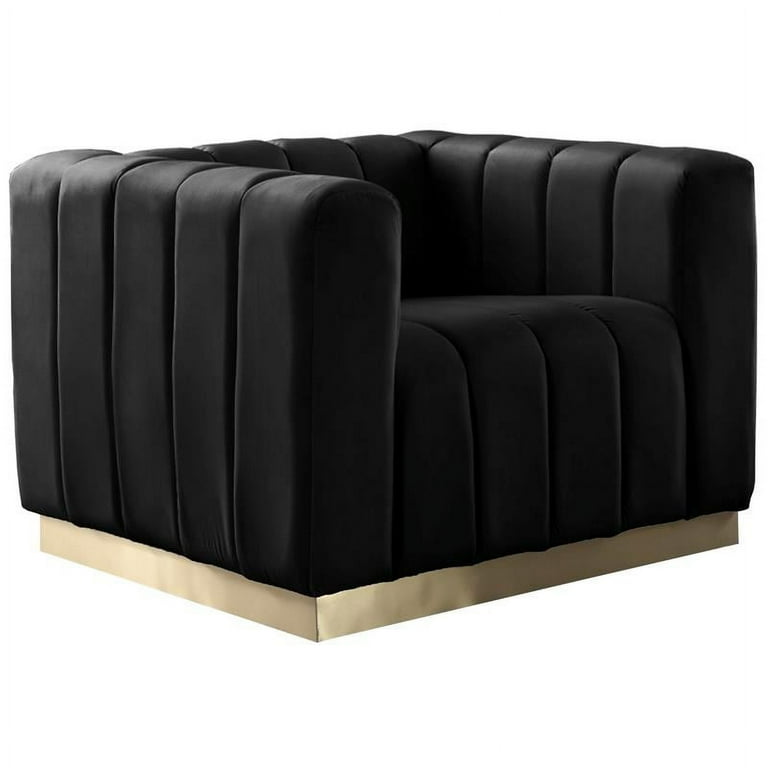 Meridian Furniture Marlon Velvet Chair Meridian Furniture Marlon Velvet Chair
