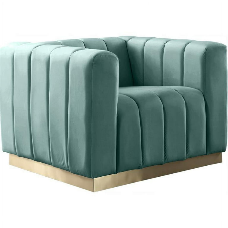 Meridian Furniture Marlon Velvet Chair Meridian Furniture Marlon Velvet Chair