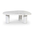 thumbnail image 1 of Meridian Furniture Messina White Genuine Marble Coffee Table, 1 of 7
