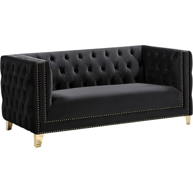 Meridian Furniture Michelle Velvet Loveseat Meridian Furniture Michelle Velvet Loveseat