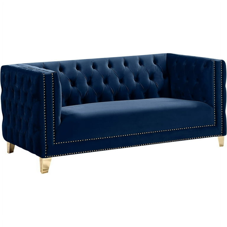Meridian Furniture Michelle Velvet Loveseat Meridian Furniture Michelle Velvet Loveseat