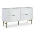 thumbnail image 1 of Meridian Furniture Modernist White Bathroom Vanity, 1 of 16