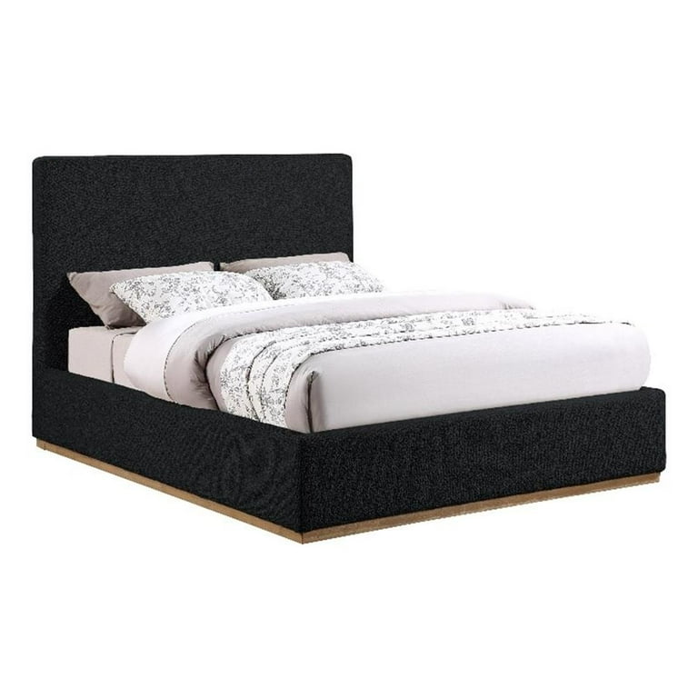 Meridian Furniture Monaco Boucle Fabric King Bed Meridian Furniture Monaco Boucle Fabric King Bed
