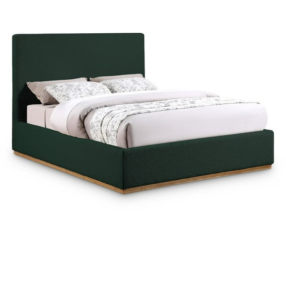 Meridian Furniture Monaco Green Fabric Full Bed