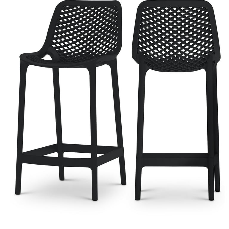 Meridian Furniture Mykonos Outdoor Patio Stools Meridian Furniture Mykonos Outdoor Patio Stools