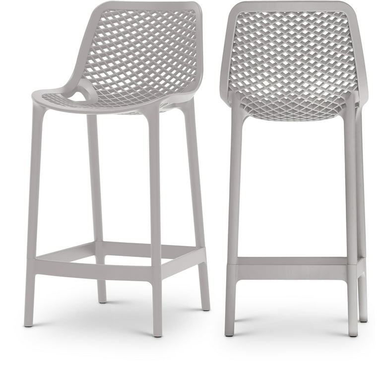 Meridian Furniture Mykonos Outdoor Patio Stools Meridian Furniture Mykonos Outdoor Patio Stools