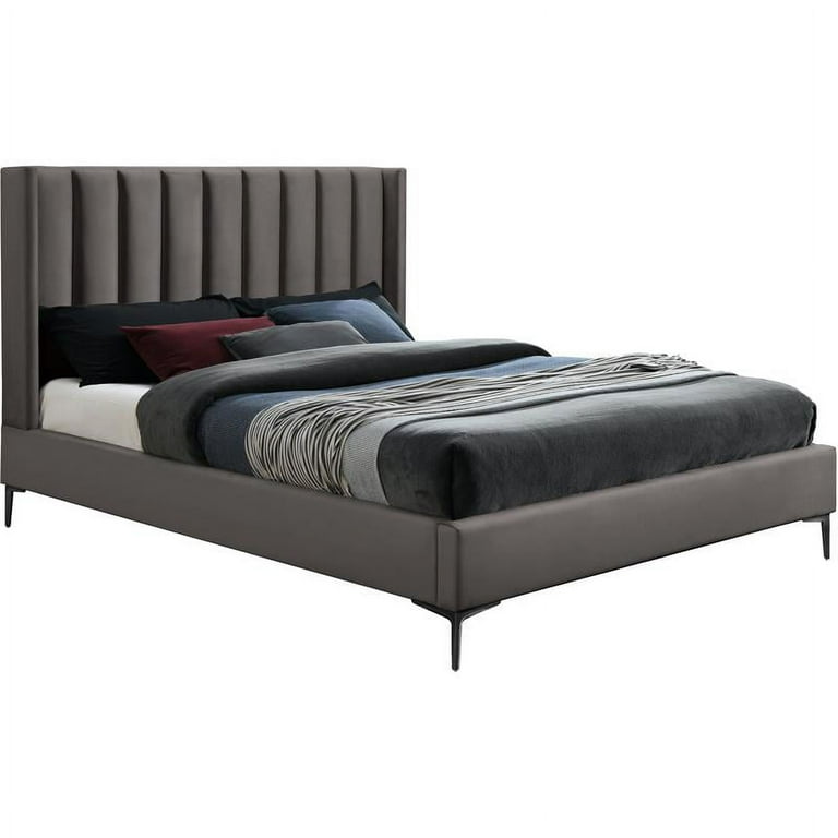 Meridian Furniture Nadia Velvet King Bed Meridian Furniture Nadia Velvet King Bed