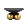 thumbnail image 1 of Meridian Furniture Naples Cement Textured Top Coffee Table, 1 of 9