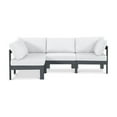 thumbnail image 1 of Meridian Furniture Nizuc White Outdoor Patio Modular Sectional, 1 of 11