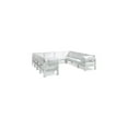 thumbnail image 1 of Meridian Furniture Nizuc White Outdoor Patio Modular Sectional, 1 of 9