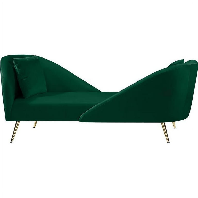 Meridian Furniture Nolan Velvet Chaise Meridian Furniture Nolan Velvet Chaise