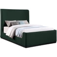 thumbnail image 1 of Meridian Furniture Oliver Green Fabric Full Bed, 1 of 11