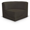 thumbnail image 1 of Meridian Furniture Ollie Brown Boucle Fabric Corner, 1 of 9