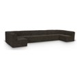 thumbnail image 1 of Meridian Furniture Ollie Brown Boucle Fabric Modular Sectional, 1 of 12