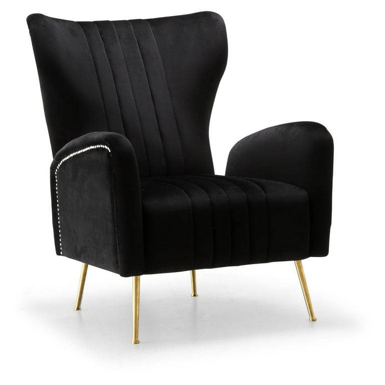Meridian Furniture Opera Velvet Accent Chair Meridian Furniture Opera Velvet Accent Chair