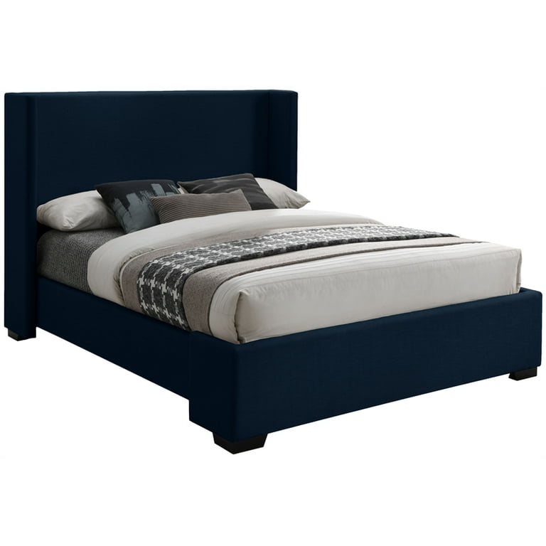 Meridian Furniture Oxford Linen Full Bed Meridian Furniture Oxford Linen Full Bed