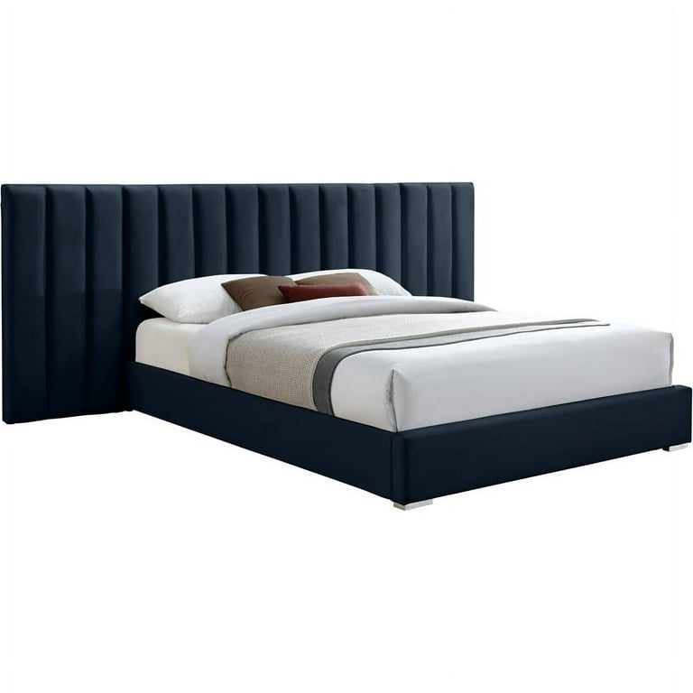 Meridian Furniture Pablo Velvet King Bed Meridian Furniture Pablo Velvet King Bed